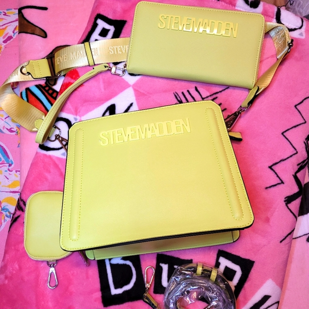 Steve madden bev set (Lemon)